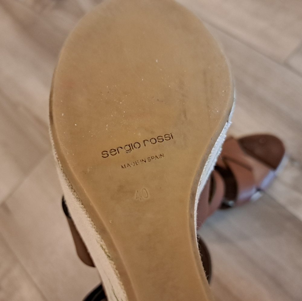 SERGIO ROSSI Wedges - Picture 11 of 13